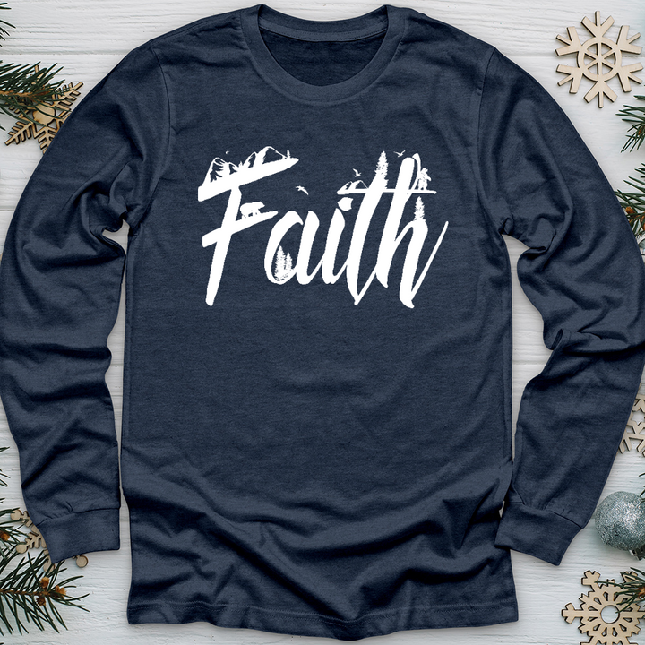 Faith Bear 02 Long Sleeve Tee