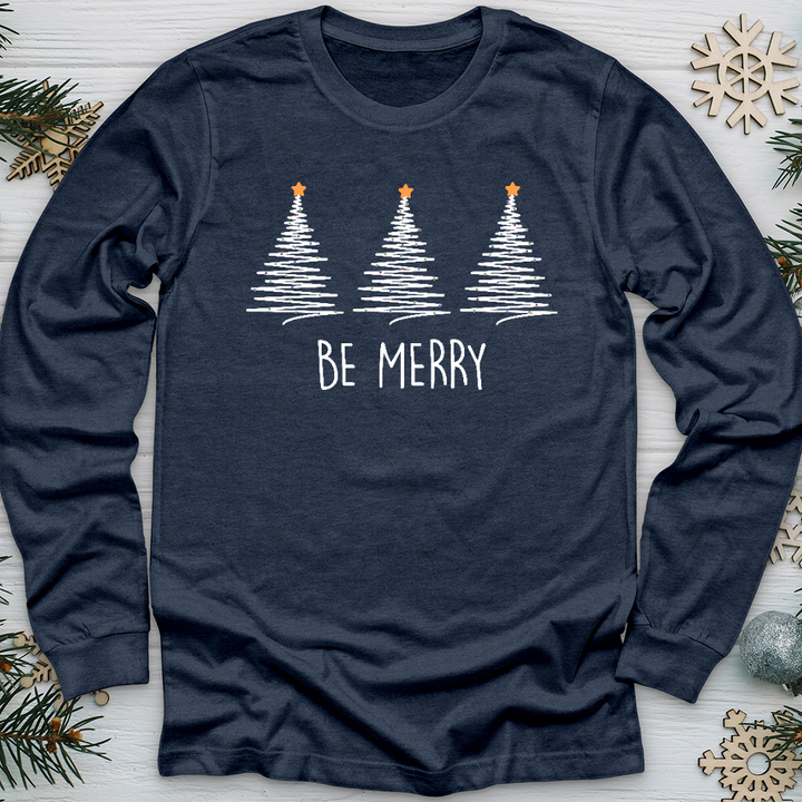 Be Merry Long Sleeve Tee