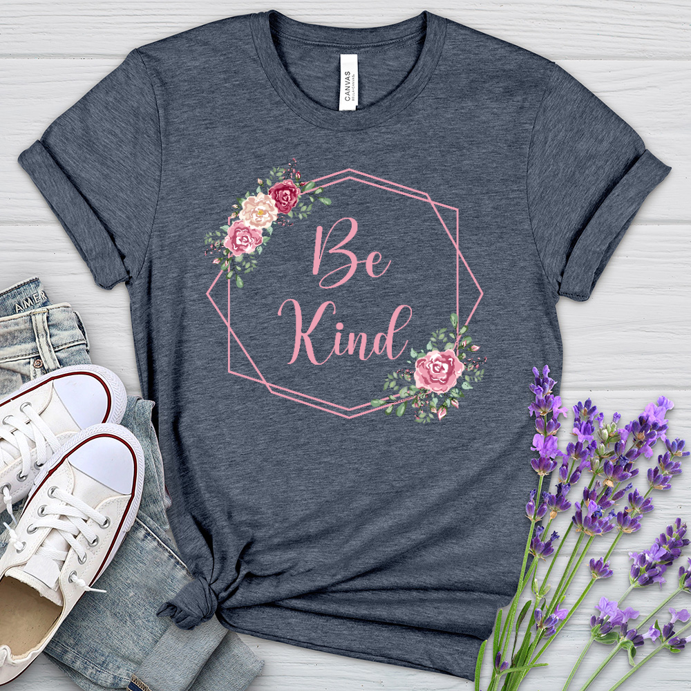 Be Kind Heathered Tee