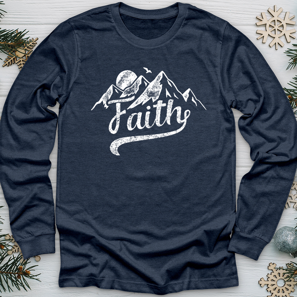 Faith Peaks Long Sleeve Tee