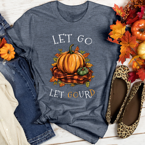 Let Go Let Gourd Heathered Tee