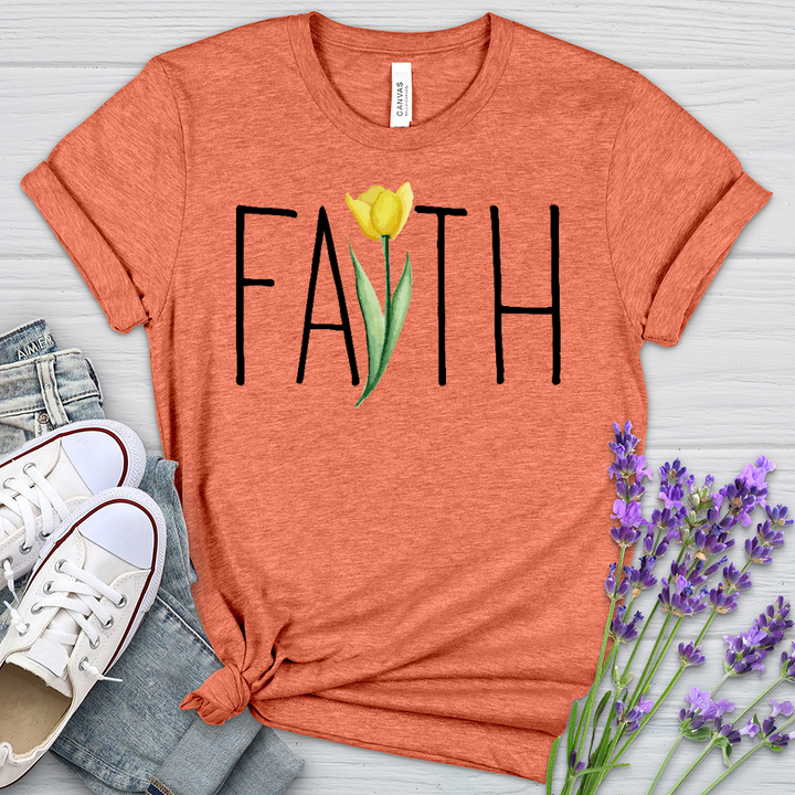 Faith Tulip Heathered Tee