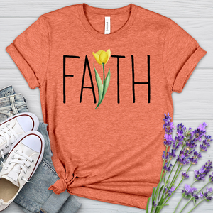 Faith Tulip Heathered Tee