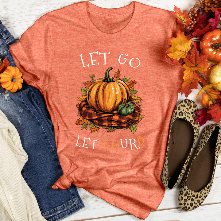 Let Go Let Gourd Heathered Tee