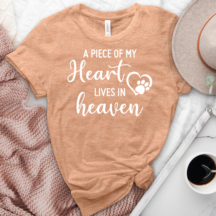 A Piece Of My Heart Heathered Tee