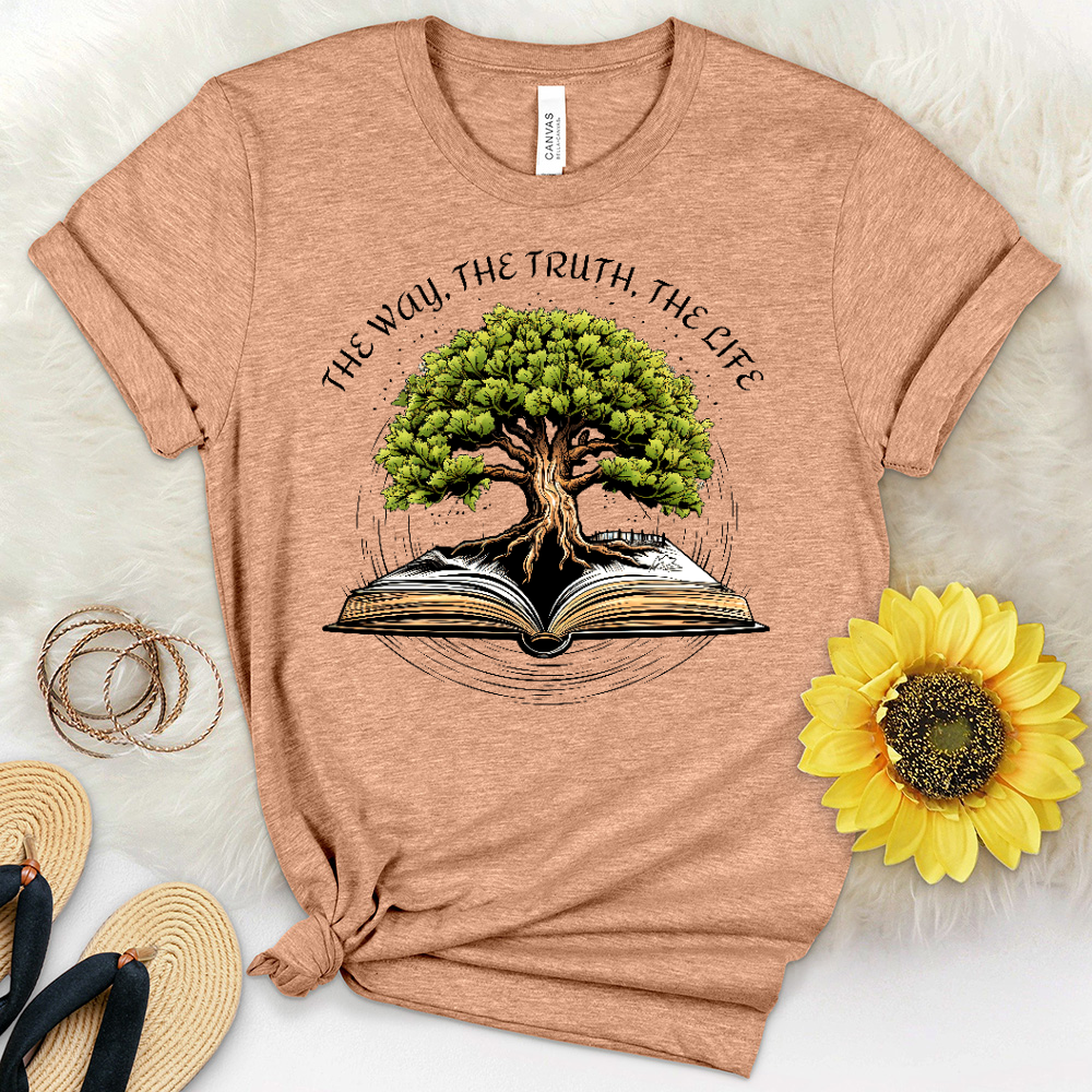 The Way Tree Heathered Tee