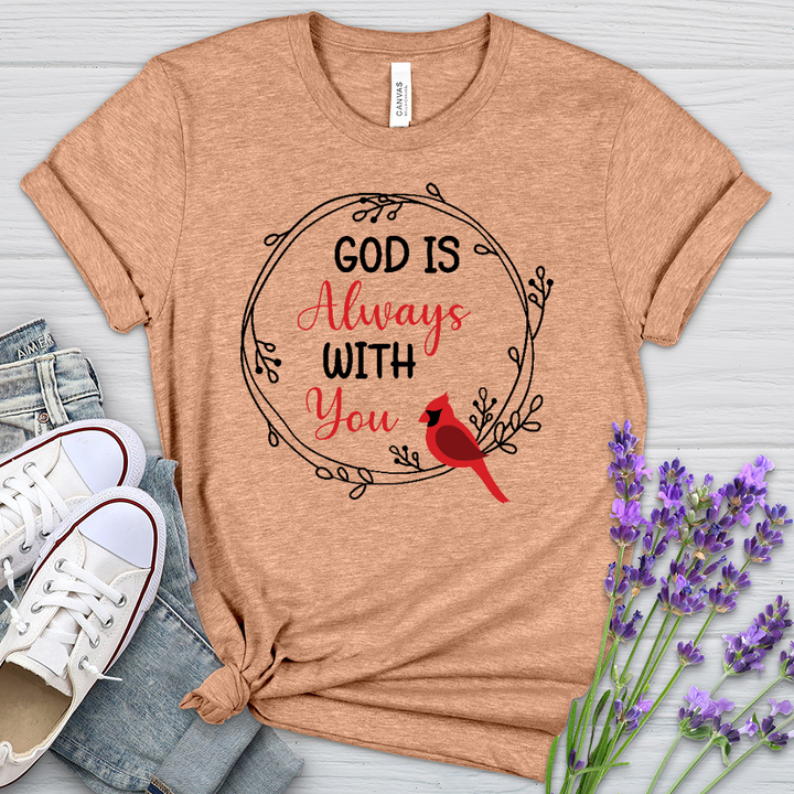 God Always With You Heathered Tee