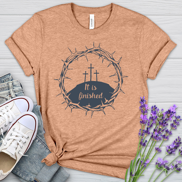 Jesus Paid It All Heathered Tee