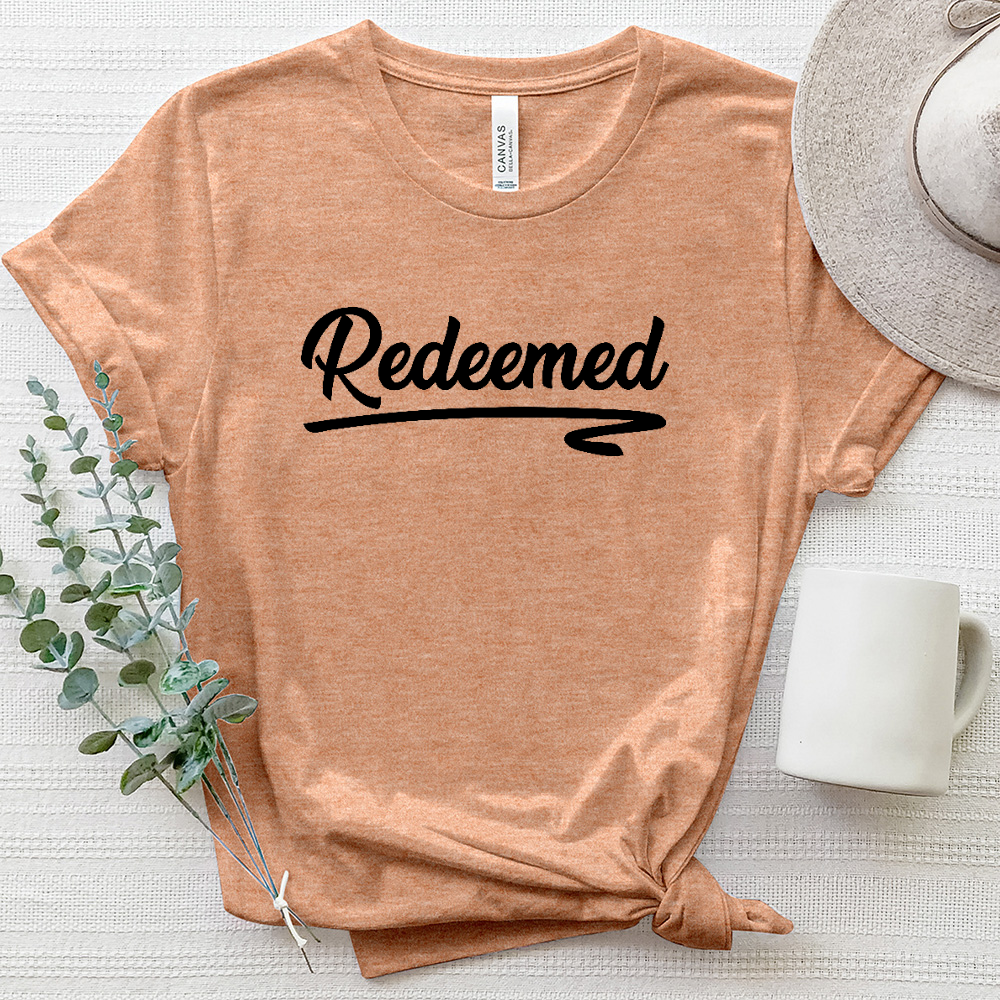 Redeemed Heathered Tee