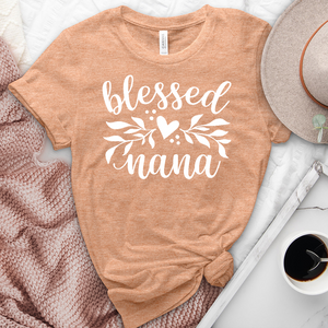 Blessed Nana Heathered Tee