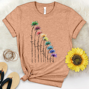 Fruits Of The Spirit Dandelions Heathered Tee