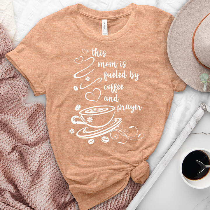 Coffee and Prayer Heathered Tee