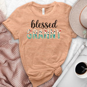 Blessed Granny Heathered Tee