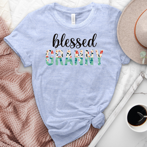 Blessed Granny Heathered Tee