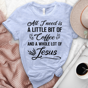 Whole Lot Of Jesus Heathered Tee