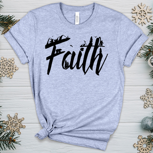 faith bear 01 Heathered Tee