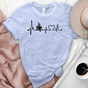 Coffee And Love Heathered Tee