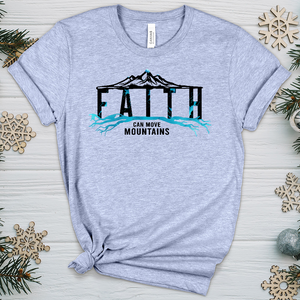 Faith Mountains Heathered Tee