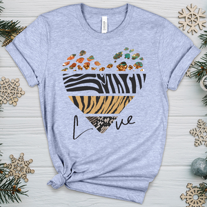 Love Is Wild 2 Heathered Tee