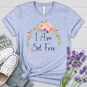 Set Free Heathered Tee