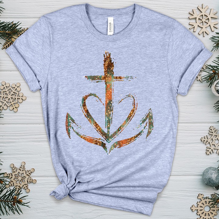 Leopard Anchor V3 Heathered Tee