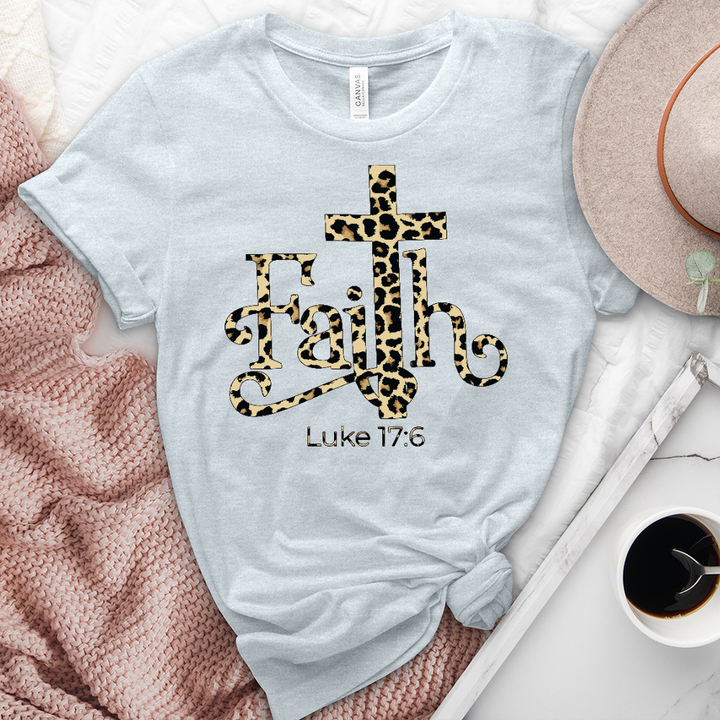 Faith Leopard Tee