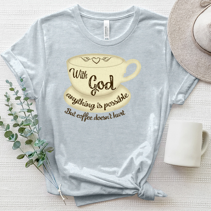 All Things are Possible Heathered Tee