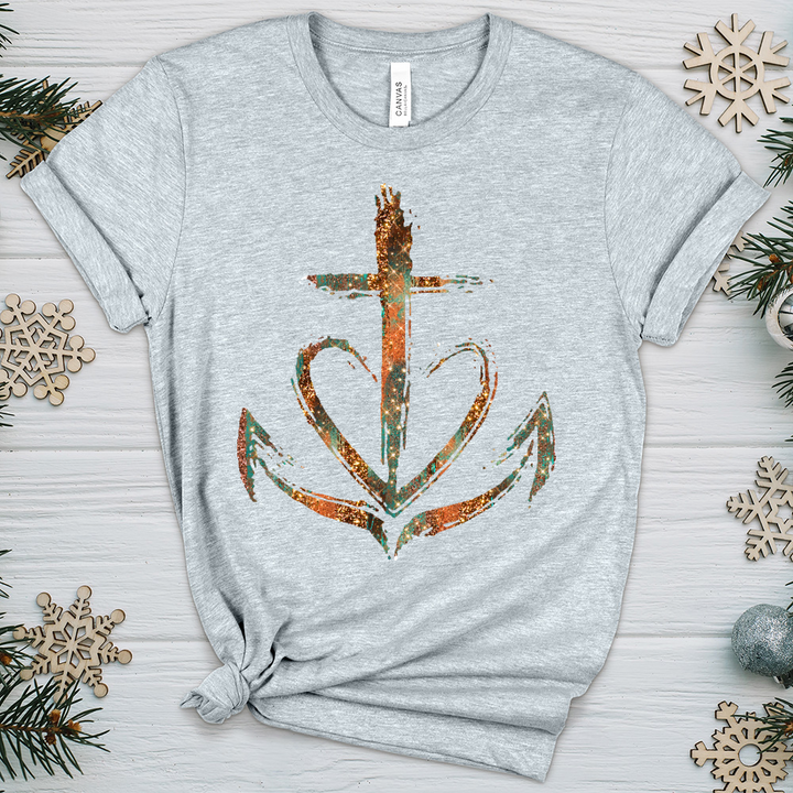 Leopard Anchor V3 Heathered Tee