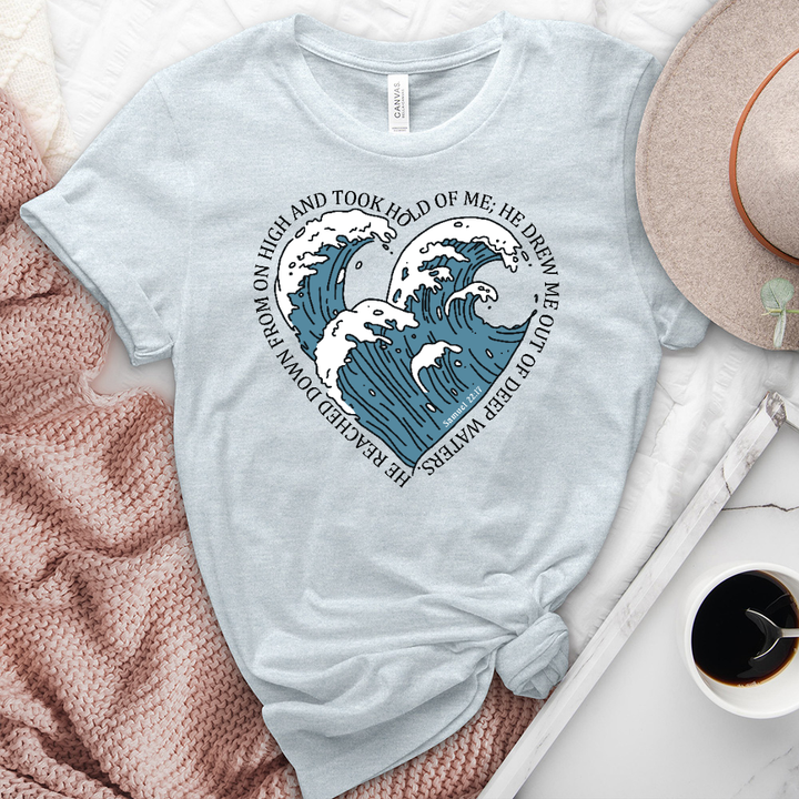 From the Deep Waters Heathered Tee
