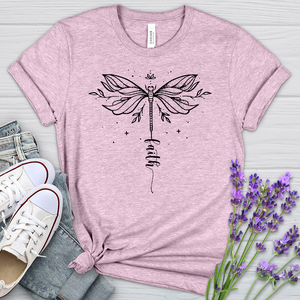 Simple Faith Dragonfly Heathered Tee