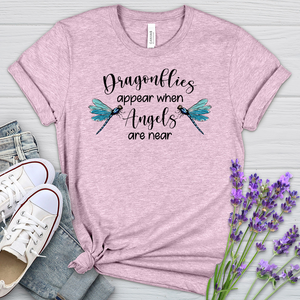 Dragonflies Appear Heathered Tee