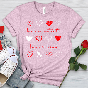 Heart Evolution Heathered Tee