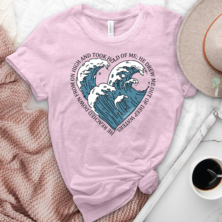 From the Deep Waters Heathered Tee