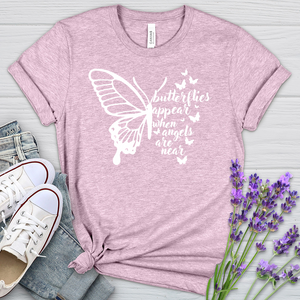 Butterflies Appear Heathered Tee