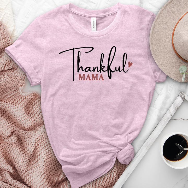 Thankful Mama Heathered Tee