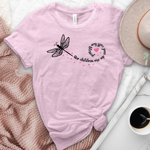 Her Children Dragonfly Heathered Tee