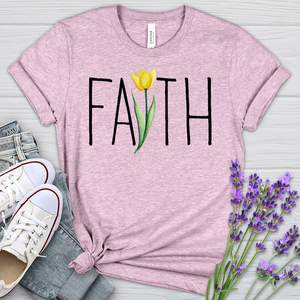 Faith Tulip Heathered Tee