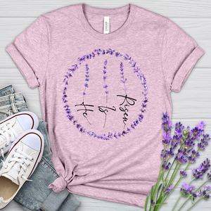 He Is Risen Heathered Tee