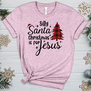 Silly Santa Heathered Tee