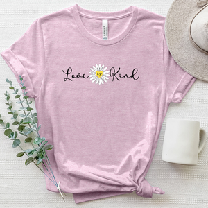 Love is Kind Daisy Heathered Tee