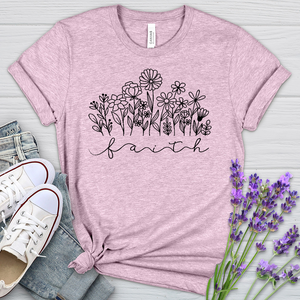 Faith Garden Heathered Tee