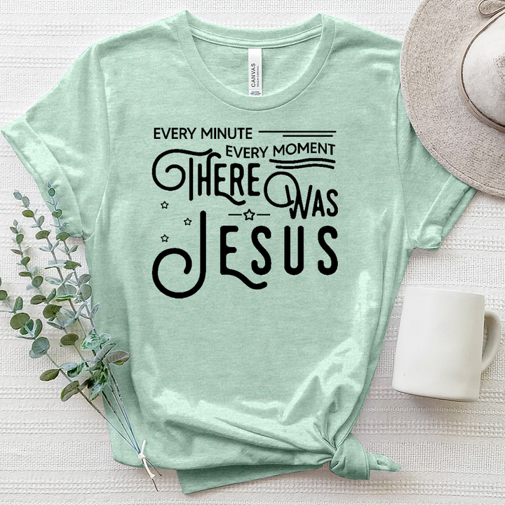 There Was Jesus Heathered Tee