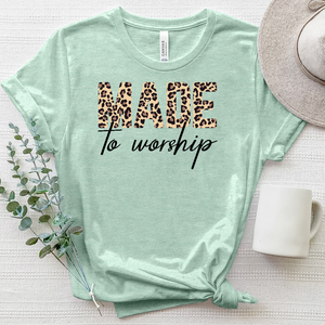 Made To Worship Heathered Tee