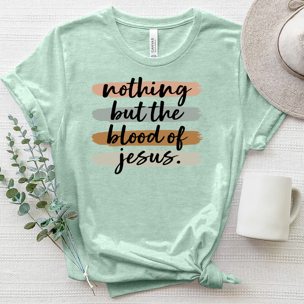 Nothing But Jesus Heathered Tee