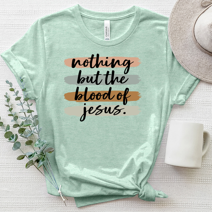 Nothing But Jesus Heathered Tee