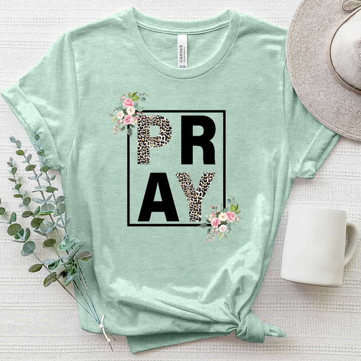 Pray Heathered Tee