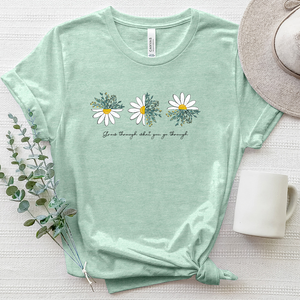 Grow Through Daisy Heathered Tee