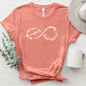 Hebrews 6:19 Anchor Heathered Tee