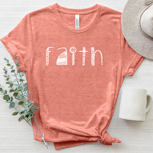 Faith & Summer Heathered Tee