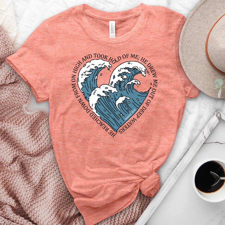 From the Deep Waters Heathered Tee
